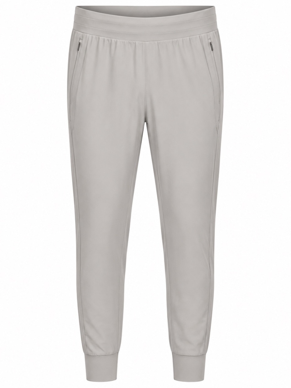 Soybu Men’s Performance Jogger Pants XXL Gray Stretch Zip Pockets NWT
